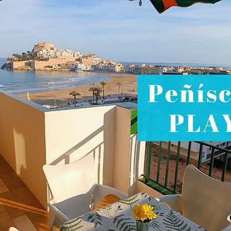 New! Peniscola Playa 1A Linea Lägenhet Exteriör bild